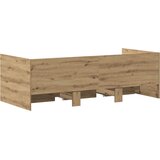  Krevet na dan Umjetnički hrast 90 x 190 cm Konstruirano drvo | shoptok.hr