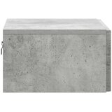  Stenski nočni omarici 2 pcs Betonsko siva 49 x 34,5 x 20 cm, (5000209625) | Shoptok.si