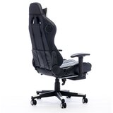 Bytezone gamerska stolica carbon, jastuk za masažu / bluetooth zvučnici (crna) | shoptok.hr