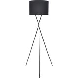 vidaXL Stoječa svetilka s črnim stojalom 139 cm, (22125905) Cene