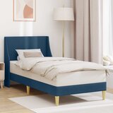  Krevetna konstrukcija Jednobojno Plava 100 x 200 cm tkanina | shoptok.hr