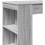  Barski stol s držačima boja hrasta 95x47x103,5 cm drveni | shoptok.hr