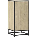  Komoda boja hrasta 35,5 x 35 x 76 cm konstruirano drvo i metal | shoptok.hr