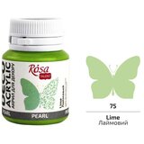 Rosa TALENT Pearl akrilna dekorativna boja 20 ml | 75 Lime