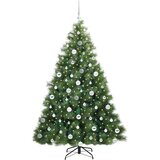 vidaXL Umjetno božićno drvce s stalakom Zelena 180 cm PE i PVC | shoptok.hr