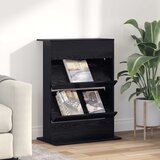  Polica za časopise Crni hrast 70 x 41 x 96 cm Konstruirano drvo | shoptok.hr