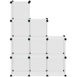  Kockasti organizator za pohranu s 9 kocki prozirni PP | Eponuda.com