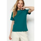 Trendyol T-Shirt - Green - Regular fit Cene