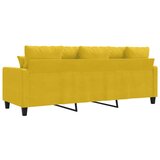  Trosjed žuti 180 cm baršunasti | shoptok.hr
