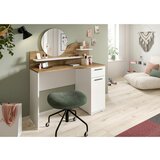 MID.YOU Kozmetična Miza Vanity, Bela, Barva Hrasta | Shoptok.si