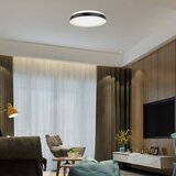  LED plafonsko svetlo LED/18W/230V 4000K, prečnik 35 cm, crno | Eponuda.com
