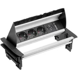built-in socket for offices 3x 230V + 2x USB