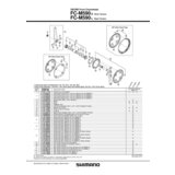  Lančanik Pogona Shimano Fc-M590 36Z Crn | shoptok.hr