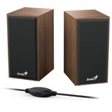 Genius Zvočniki SP-HF180 USB rjavi | Shoptok.si