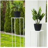  Stalak za cveće 100x24 cm beo | Eponuda.com