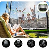  Profilirani vrtni trampolin Neo-Sport 10 ft / 312 cm s unutarnjom zaštitnom mrežom | shoptok.hr