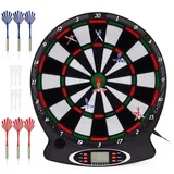 ModernHome Elektronski pikado sa LCD ekranom 38 cm, 18 igara, set sa 6 pikada AP-100