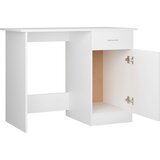  Radni stol bijeli 100 x 50 x 76 cm od konstruiranog drva | Eponuda.com