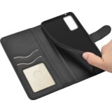 NIKCORP Etui za Samsung Galaxy A72, preklopna torbica iz umetnega usnja, denarnica s prostorom za kartice in stojalom, črn, (5000139113) | Shoptok.si