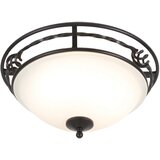 Elstead Lighting Elstead Pembroke Stropna svetilka z 2 lučema, črna, E27, (22098173) | Shoptok.si