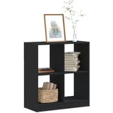 vidaXL Regal za knjige crni 68,5x32x75 cm konstruirano drvo Cijene