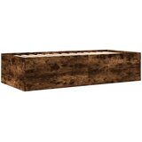  Okvir kreveta s pohranom s ladicama Dimljeni hrast 80 x 200 cm | shoptok.hr