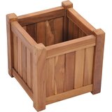  Povišena gredica 30 x 30 x 30 cm od masivne tikovine | shoptok.hr