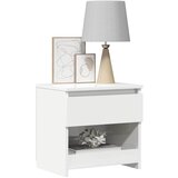  Noćni ormarić 2 kom sjajni bijeli 40x30x39 cm konstruirano drvo | shoptok.hr