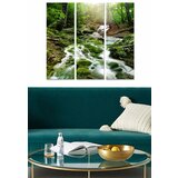 Wallity MDF1555194 multicolor decorative mdf painting (3 pieces) | ePonuda.com
