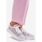 Boto Lace-Up Women's Sneakers On Platform White Aranelith | Shoptok.si