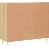  Komoda boja hrasta sonome 90x34x80 cm od konstruiranog drva | shoptok.hr