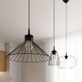  sollux SL.1185 - luster na sajli tsuno 1xE27/15W/230V crna | Eponuda.com