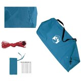 vidaXL Cerada za kampiranje plava 500 x 294 cm vodootporna | shoptok.hr