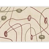  Foto tapeta - Lines and shapes – bead labyrinth on a pale washed background 450x315 | shoptok.hr
