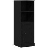  Visoki kabinet Črna hrast 132x35,5x103,5 cm Inženirski les, (22046407) | Shoptok.si