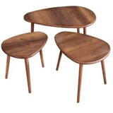 Hanah home Alvin set klub stolova, 3 dijela, boja oraha | Eponuda.ba