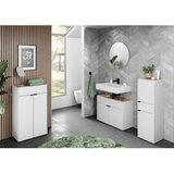 Germania bela omarica za pod umivalnik 80x60 cm forano | Shoptok.si