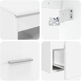  Set namještaja za kupaonicu 3 kom. Bijela 49,5 x 44,5 x 65,5 cm | shoptok.hr