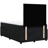  Krevet box spring s madracem crni 120 x 190 cm baršunasti | shoptok.hr
