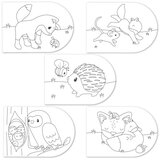 Little Dutch® blok s bojankama i vodenim bojicama forest friends Cijene