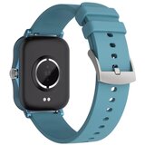 Canyon barberry SW-79, Smart watch, 1.69inches TFT full touch screen, Zinic+plastic body, IP67 waterproof, multi-sport mode, compatibility with iOS and android, blue body with blue silicon belt, Host: 44.4*36*9.2mm, Strap: 230x20mm, 47g - CNS-SW79BL | Shoptok.si