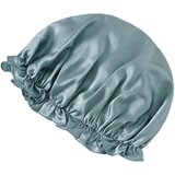 INF Svilena spalna kapa za ženske iz 100 % murve, mehak naglavni trak za spanje bluish XL, (21838833) | Shoptok.si