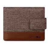 Vuch Muški novčanik Allee Dark Brown, 11 x 9 cm | shoptok.hr