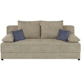 P & B ZOFA S POSTELJNO FUNKCIJO, bež tekstil, leseni material | Shoptok.si