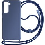 AVIZAR Vrvno ohišje za Samsung Galaxy S21 FE Serija Soft-Touch Corda, Modra noč, (5000012174) | Shoptok.si