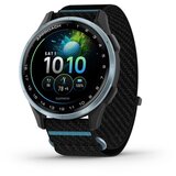 Garmin golf GPS sat za juniore Approach J1, plavi aluminijski okvir, remen crne/azurne boje | shoptok.hr