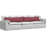  Jastučići za sofu 2 pcs Vinska crvena 145 x 40 cm tkanina | shoptok.hr