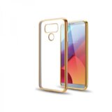  Silikonski ovitek z okvirjem za LG G6 - zlat Cene