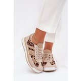 Boto Sport Shoes Sneakers Women's Panther Beige-Brown Galabis | Shoptok.si