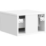 Stenski nočni omarici Bela visok sijaj 33 x 34,5 x 20 cm, (5000209429) | Shoptok.si